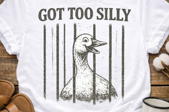 Add Humor to Your Brand with This Retro Goose PNG