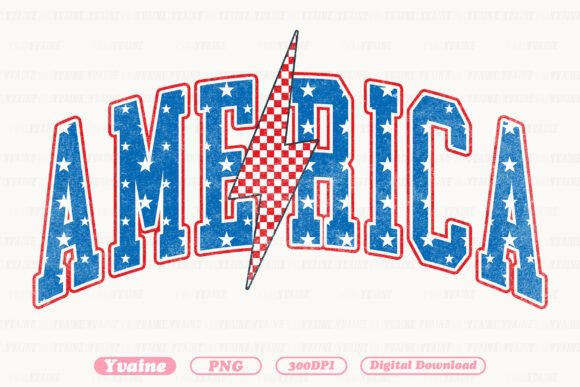 America Patriotic Varsity 4th July PNG: A Modern Take on USA Pride