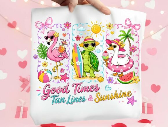 Good Times Tan Lines & Sunshine PNG: Your Go-To Summer Design Asset