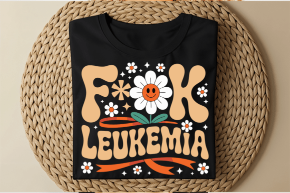 Leukemia Awareness Daisy Flower Ribbon: A Symbol of Hope in Design