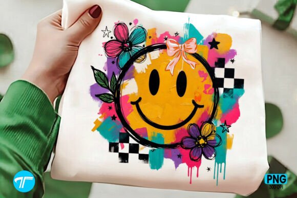 Smily Face Png: Hand Painted Floral Png Design Guide